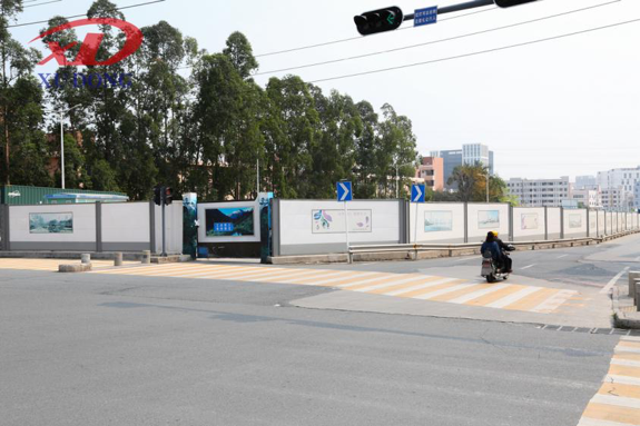 深圳工地圍擋哪家價格便宜？旭東鋼構(gòu)的圍擋物美價廉
